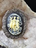 Cameo - Three Muses on Black