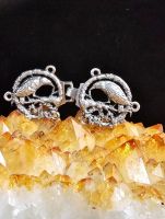 Raven Cloak Clasp 3 inch length