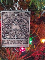 A. Malcolm Christmas Ornament