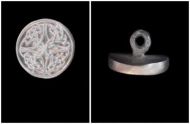 Small Celtic Design Button