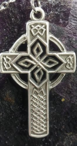 Celtic Open Cross Necklace