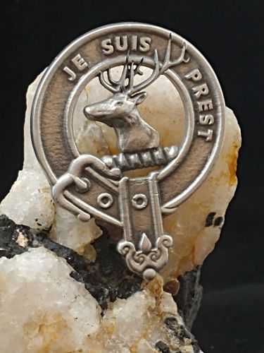 Clan Fraser Badge Brooch-Pin Clasp Backing
