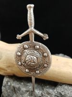 Claymore & Targe Kilt Pin