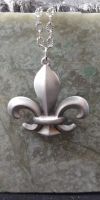 Fleur-de-lis Necklace (large)