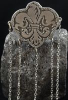 Fleur-de-lis Chatelaine