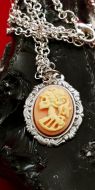 Lolita on Pink Cameo Necklace (small)