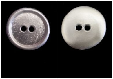 Medium 2 Hole Plain Button