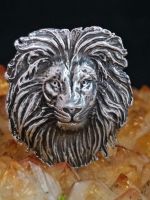 Lion Pewter Collectible Pin